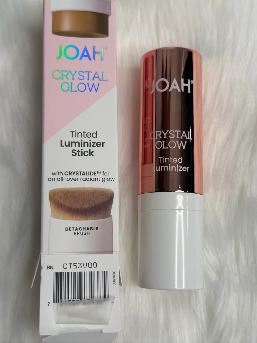 JOAH Crystal Glow Tinted Luminizer Stick with Brush